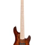Cort GBFUSION5ABB Serie GB Fusion - Bajo de 5 cuerdas, color marrón antiguo