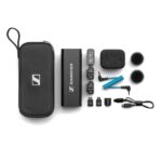 Sistema de micrófono inalámbrico Sennheiser Pro Audio Profile de 2 canales todo en uno de 2.4 GHz con clip y de mano | I