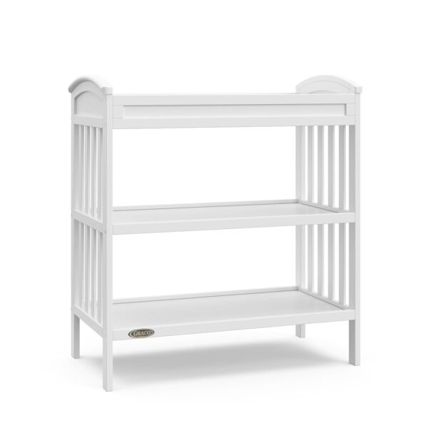 Cambiador Graco Benton Blanco Resistente al Agua con Certificado GREENGUARD Gold