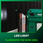 Metabo HPT Kit de clavadora compacta inalámbrica multivoltios de 18 V, clavadora de calibre 23 con herramienta eléctrica