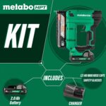 Metabo HPT Kit de clavadora compacta inalámbrica multivoltios de 18 V, clavadora de calibre 23 con herramienta eléctrica