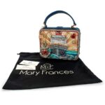 Bolso de Mano Mary Frances Full Steam Ahead BAG 24-149 con Cuentas Asa Superior Multicolor