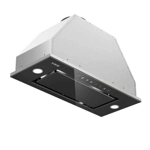 Campana extractora de 36 pulgadas - Campana de estufa de 900 CFM integrada con conducto/sin conducto con ventilador de 3