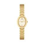 Reloj de Pulsera Tory Burch TBW6032 Ovalado Acero Inoxidable Dorado para Mujer
