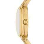 Reloj de Pulsera Tory Burch TBW6032 Ovalado Acero Inoxidable Dorado para Mujer