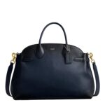 Bolso Tote Coach Empire Carryall 40 Cuero Azul Marino Oscuro CW616 B4DNA