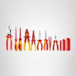 Set de Herramientas Aisladas Knipex 9K 00 80 168 US 12 Piezas 1000V para Vehículos Eléctricos