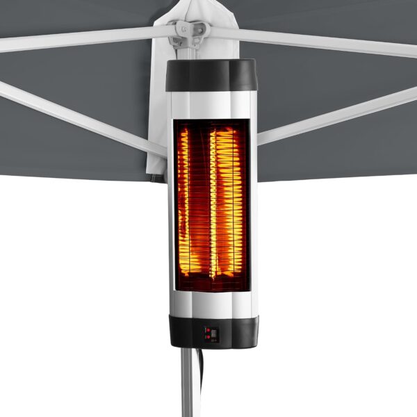 Calentador de Toldo Infrarrojo E-Z UP HTR1500W1B 1500W con Control Remoto