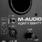 M-AUDIO Forty Eighty Altavoz Monitor de Estudio de 8" para Producción y Mezcla con Crossover DSP de Precisión, EQ, Aplic
