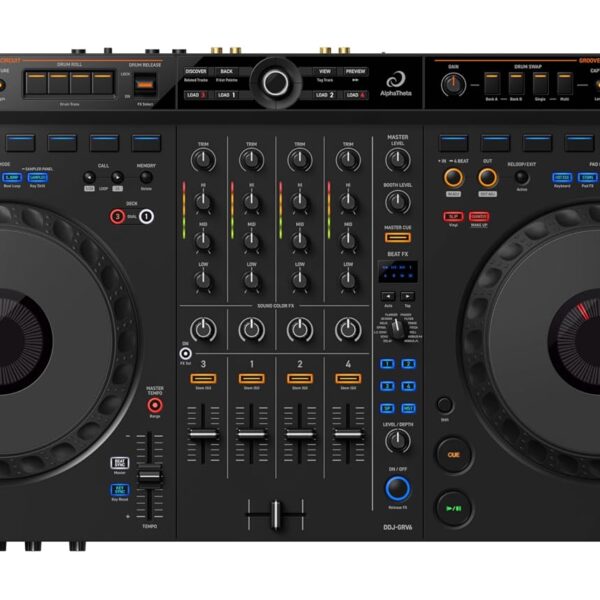 AlphaTheta DDJ-GRV6 Controlador DJ de 4 canales con Groove Circuit