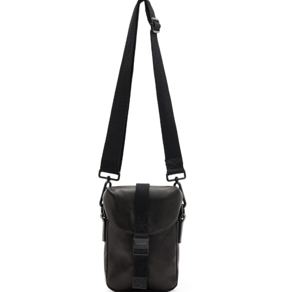 Bolsa Crossbody AllSaints Juan M145XB Negro Cuero