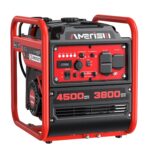 Generador Inversor Portátil Amerisun AM5020C 2500 Watts Sensor de CO Súper Silencioso 69dB Rojo y Negro
