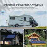 Controlador de Carga Solar Renogy Rover Lite 60A MPPT RCC60RVRE 12V 24V 36V 48V Entrada Solar Máxima 150V
