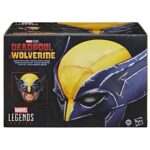 Máscara Wolverine Hasbro Marvel Legends G0646 Escala 1 1 Plástico con Soporte