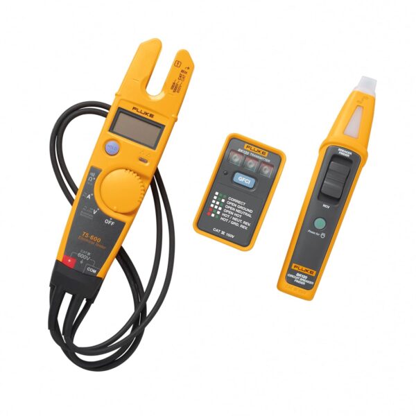 Fluke BK120 Buscacircuitos con juego de comprobador eléctrico T5-600 y comprobador de enchufe
