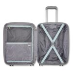 Set de Maletas American Tourister Moonlight Hardside 153003-T381 2 Piezas ABS Ruedas Giratorias Patrón Floral Amapola