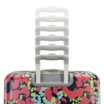 Set de Maletas American Tourister Moonlight Hardside 153003-T381 2 Piezas ABS Ruedas Giratorias Patrón Floral Amapola