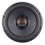 Subwoofer Massive Audio H122X 12 pulgadas 2000W RMS Dual 2 Ohm Bobina de Voz 3 pulgadas Cono Kevlar Cesta de Aluminio Fu