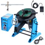 VEVOR Posicionador de soldadura giratorio 29.93KG / 66LBS, Mesa giratoria posicionadora de soldadura 0-90° 1-12RPM 80W,