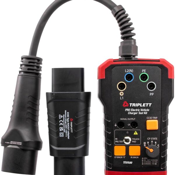 Triplett Kit de prueba de cargador de vehículo eléctrico TEV500 Pro