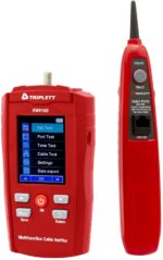 Triplett Verificador de cable y LAN del mundo real de 10 Gb RWV10G