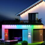 Tira de Luces LED Permanentes para Exteriores Feit Electric Sl100-60/RGBTW/AG 100 pies RGB Blanco Sintonizable WiFi 2.4G