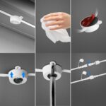 Tira de Luces LED Permanentes para Exteriores Feit Electric Sl100-60/RGBTW/AG 100 pies RGB Blanco Sintonizable WiFi 2.4G