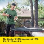 Lavadora a Presión Eléctrica Karcher K1700 2125 PSI 1.2 GPM