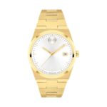 Reloj Movado Bold Quest para mujer 3601187 movimiento cuarzo suizo esfera blanca pulsera acero inoxidable 35mm resistent