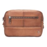Bolso Bandolera Frye Nash Cuero Coñac 5 x 10.75 x 5 Pulgadas