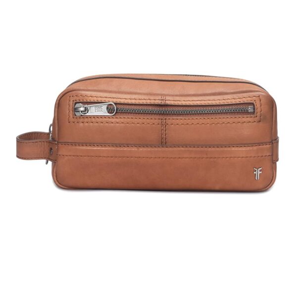 Dopp Kit Frye Nash para Hombre Cuero Genuino Coñac 29DB1443-200