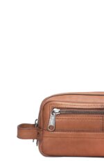 Dopp Kit Frye Nash para Hombre Cuero Genuino Coñac 29DB1443-200