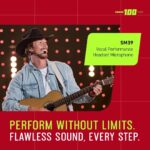 Shure Micrófono de auriculares SM39, micrófono cardioide de rendimiento vocal compatible con Axient Digital, ajuste segu