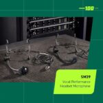 Shure Micrófono de auriculares SM39, micrófono cardioide de rendimiento vocal compatible con Axient Digital, ajuste segu