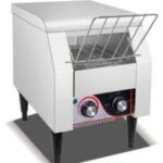 Garvee Transportador de tostadora comercial 450 rebanadas/H Transportador industrial de servicio pesado Tostadora Horno