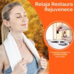 Sauna Portátil RRGFB FUL-8613 para el Hogar con Vaporizador de 3 Litros Control Remoto Silla Plegable Temporizador Ajust