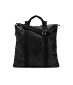 Mochila AllSaints Kei M002XB Piel de Cordero Negro Convertible en Bolso 20 Litros