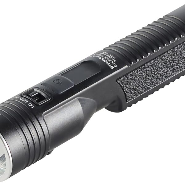 Streamlight 78202 Stinger 2020 S Linterna recargable de 2000 lúmenes con cargador de 120 V CA/12 V CC 1 soporte, negro