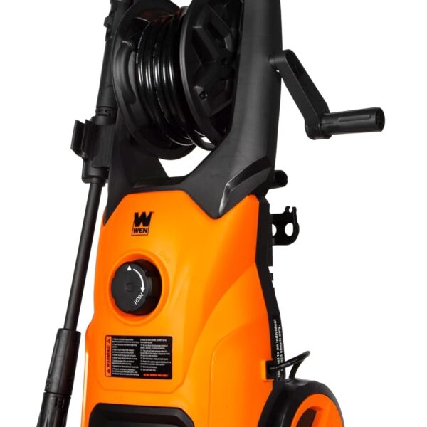 Lavadora de Presión Eléctrica WEN PW23V 2300 PSI 1.4 GPM con Carrete de Manguera y Ruedas de 7 Pulgadas