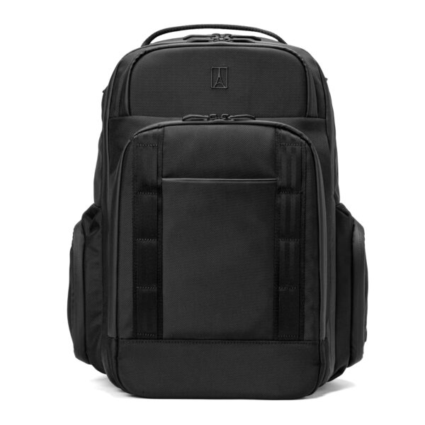 Mochila Travelpro Altitude para laptop de 16 pulgadas expandible 30 a 36 litros resistente al agua negro azabache