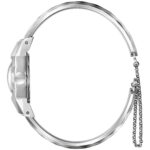Reloj Bulova American Girl 96L333 Acero Inoxidable Plateado Caja Tonneau Cristal de Zafiro Esfera Blanca Edición Limitad