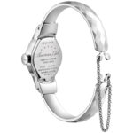 Reloj Bulova American Girl 96L333 Acero Inoxidable Plateado Caja Tonneau Cristal de Zafiro Esfera Blanca Edición Limitad