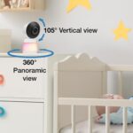 Monitor para Bebé VTech Smart HD Plus WiFi Pantalla 5.5 Pulgadas Zoom 24X Visión Nocturna Blanco