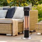 Calentador de Torre Infrarrojo LifeSmart PD15R Exterior Negro 1500 Vatios