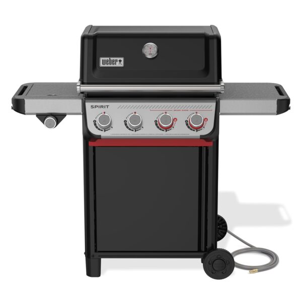 Parrilla de Gas Natural Weber Spirit E-435 4 Quemadores y 1 Quemador Lateral Color Negro