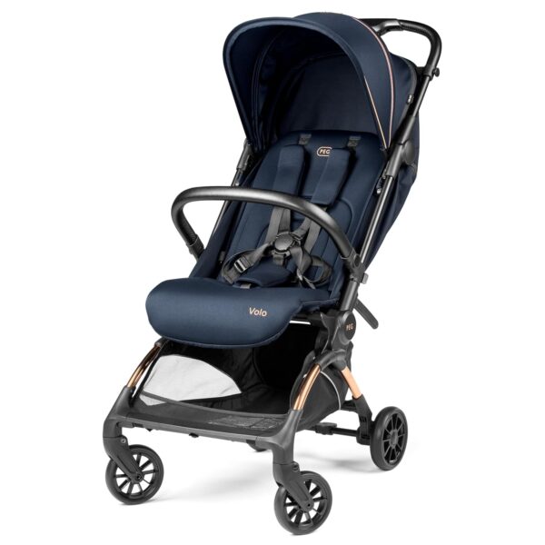 Peg Perego Volo, Silla de Paseo Ultraligera de Viaje Compatible con Equipaje de Mano, Características Ajustables y Asien