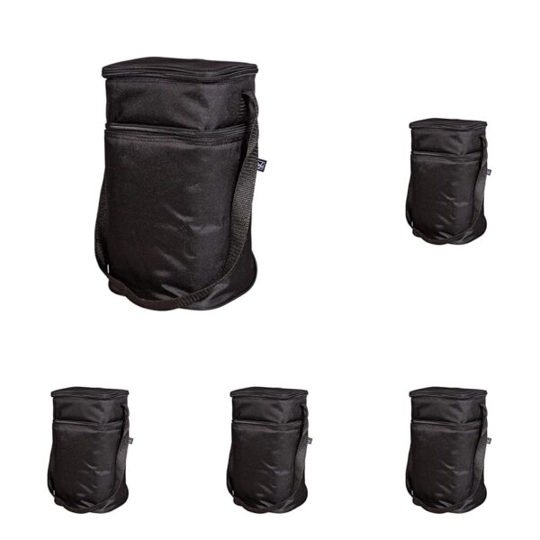 Enfriador de 6 Botellas J.L. Childress JLC3105BLK Negro Paquete de 5