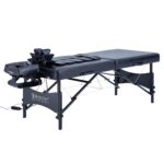 Mesa de Masaje Master Massage Monaco Airwave 10705MM con Bolsas de Aire Tracción Lumbar 3D Negro