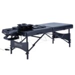 Mesa de Masaje Master Massage Monaco Airwave 10705MM con Bolsas de Aire Tracción Lumbar 3D Negro