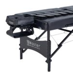 Mesa de Masaje Master Massage Monaco Airwave 10705MM con Bolsas de Aire Tracción Lumbar 3D Negro